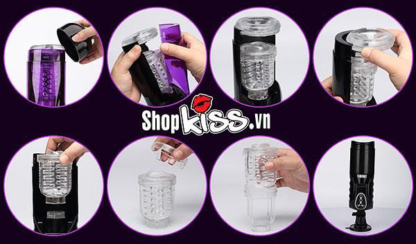 Cốc thẩm du hít tường đa năng Flashing Lover II AG36G hướng dẫn sử dụng