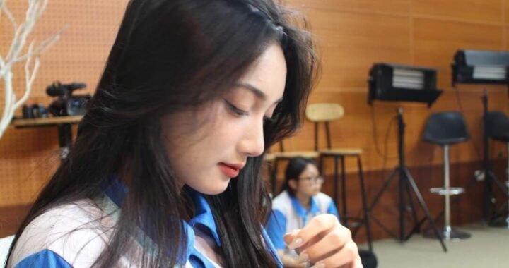 Hotgirl Triệu Thúy Hằng xôn xao cộng đồng mạng trên VTV
