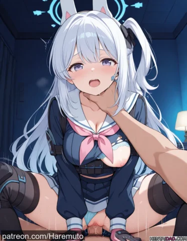Miyako Bedroom Sex | Blue Archive #13