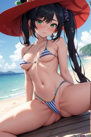 Mona Naked | Genshin Impact #15