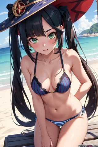 Mona Naked | Genshin Impact #14