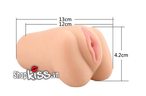 Kích thước nhỏ gọn của âm đạo giả Loveaider AD18A dễ cầm nắm