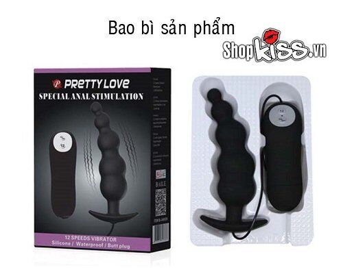 Hộp đựng sản phẩm máy mát xa hậu môn hình trái me HM02B chính hãng Prettylove