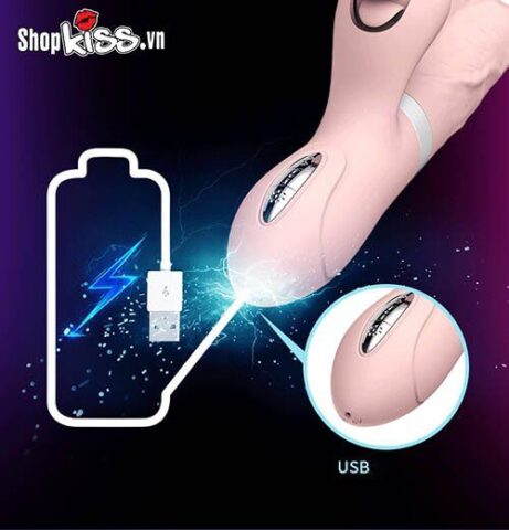 Cổng sạc USB tiện lợi của dương vật giả Evo Mars DV69A