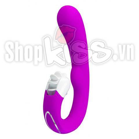 Chất liệu silicone y tế mềm mại của máy rung Prettylove Magic Tongue DC88K, an toàn và dịu nhẹ cho vùng nhạy cảm.