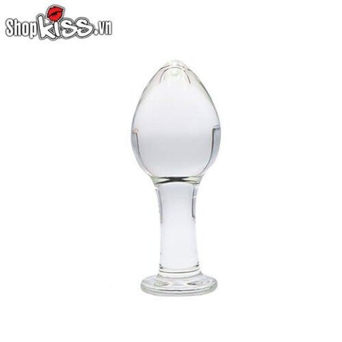 Phích cắm hậu môn bằng thủy tinh trong suốt kích thích điểm G nam giới giá rẻ tại Do18.net