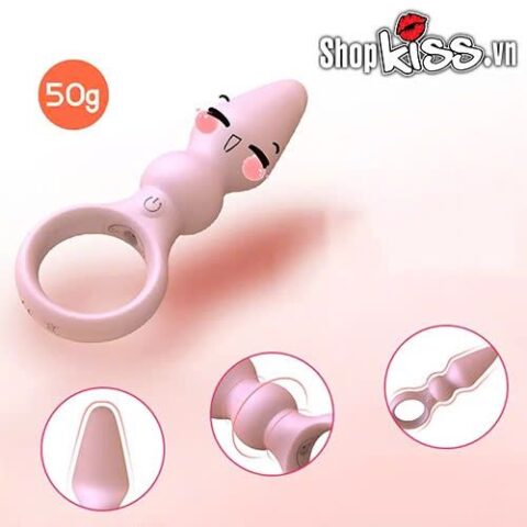 Dụng cụ kích thích hậu môn có rung Prostate Massager làm từ silicone y tế mềm mịn