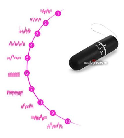 Trứng rung MS32N tích hợp 10 chế độ rung đa dạng mang lại nhiều khoái cảm khác nhau