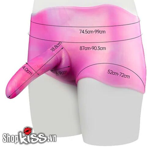 Thông số kích thước chuẩn của quần silicone dương vật giả FAAK cho người dùng lựa chọn