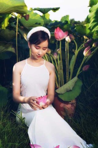 Trong đầm em đẹp hơn sen