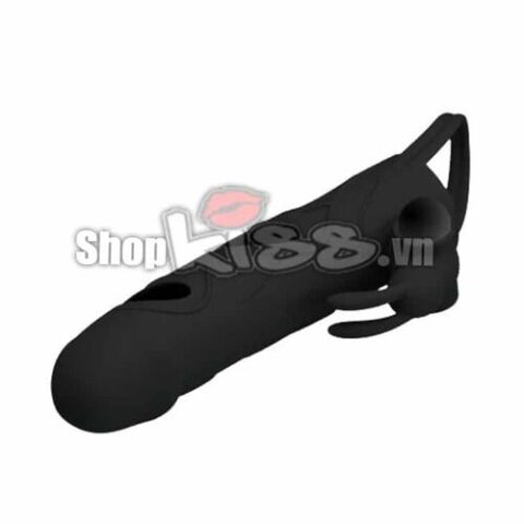 Cận cảnh chất liệu silicone TPE cao cấp mềm mịn của bao đôn dên BD33