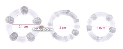 Thông số kích thước chi tiết của bộ 3 vòng bi GK Power DC60G