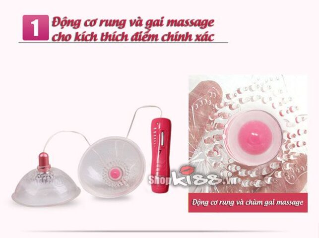 Động cơ rung mạnh mẽ của máy mát xa Momo II DC67A mang lại khoái cảm tuyệt vời