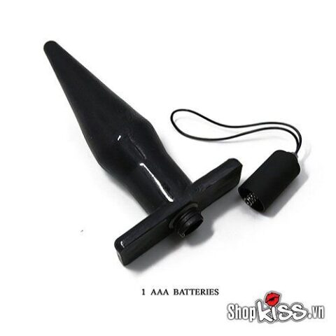 Cận cảnh chất liệu silicon mềm mại của trứng rung Butt Plug HM02A