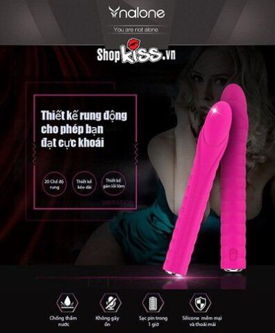 Minh họa các chức năng đa dạng của thanh rung Nalone Dixie MS40A từ kích thích điểm G, âm vật đến massage cơ thể