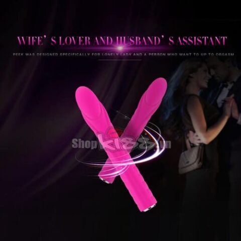 Hình ảnh thanh rung điểm G Nalone Dixie MS40A màu hồng trên nền trắng, thể hiện thiết kế nhỏ gọn và đường cong mềm mại