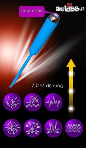 Bảng điều khiển 7 chế độ rung đa dạng trên thanh rung DC11