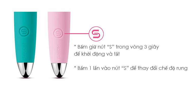 Hướng dẫn điều chỉnh các chế độ rung của Thanh rung mini nhỏ xinh Svakom Daisy DC90A