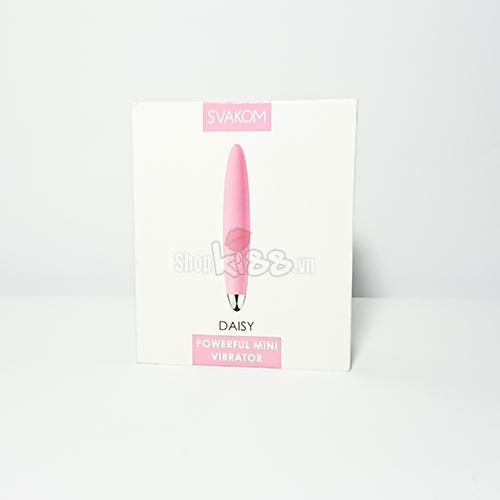Thanh rung mini Svakom Daisy DC90A chính hãng màu hồng tinh tế từ Do18.net