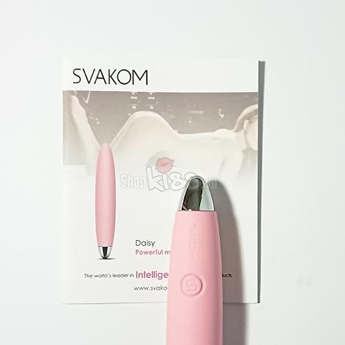 Thanh rung mini nhỏ xinh Svakom Daisy DC90A làm từ chất liệu silicon cao cấp an toàn