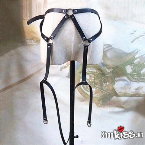 Thắt lưng da dây đeo liền đùi Garter BZ13F cao cấp với chất liệu da bền bỉ và khóa kim loại chắc chắn