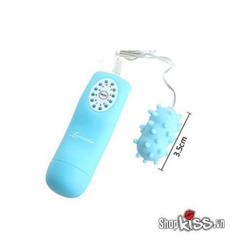 Kích thước nhỏ gọn của trứng rung 1 quả có gai Loveaider EG06