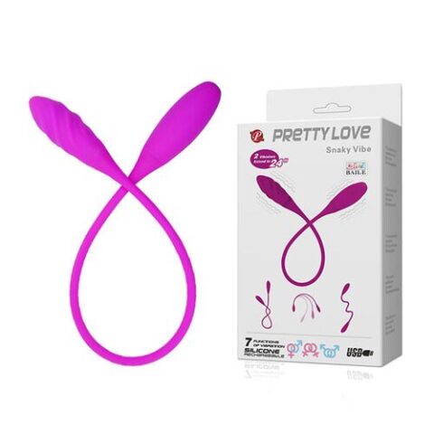 Hình ảnh chi tiết sextoy rắn hai đầu dây dài Snaky Vibe DC79 chính hãng