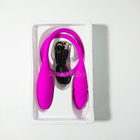 Cận cảnh hai đầu rung và thân dây mềm dẻo của Snaky Vibe DC79