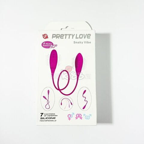 Trứng rung hai đầu Snaky Vibe DC79 giúp thỏa mãn nhu cầu tình dục nữ giới