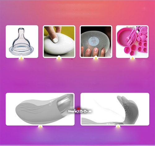 Chất liệu silicon y tế cao cấp bao bọc trứng rung cá voi DC88A, mềm mại, an toàn tuyệt đối cho làn da nhạy cảm