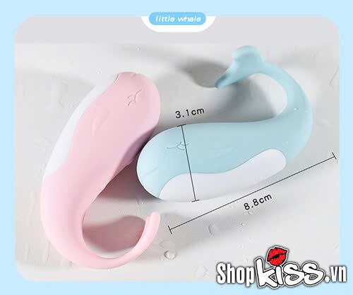 Kích thước nhỏ gọn của trứng rung Little Whale
