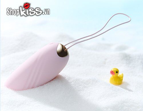 Bề mặt silicone y tế mềm mịn của Trứng rung Galaku Miya EG6