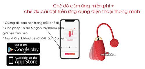 Kết nối trứng rung Svakom Ella DC89F với smartphone qua bluetooth và ứng dụng