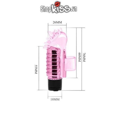 Trứng rung đeo ngón tay kích thích âm vật Finger Vibrator (DC10D) 14 Trứng rung đeo ngón tay DC10D finger vibrator tại hà nội