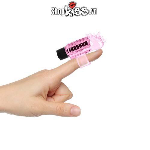 Trứng rung đeo ngón tay kích thích âm vật Finger Vibrator (DC10D) 20 Trứng rung đeo ngón tay DC10D finger vibrator tại tphcm