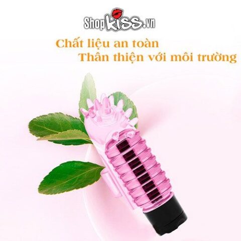 Trứng rung đeo ngón tay kích thích âm vật Finger Vibrator (DC10D) 15 Trứng rung đeo ngón tay DC10D finger vibrator chính hãng