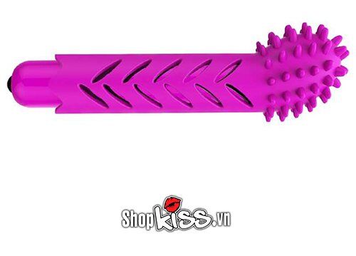 Cận cảnh chất liệu silicone y tế màu hồng an toàn của trứng rung gai Bebbett EG15