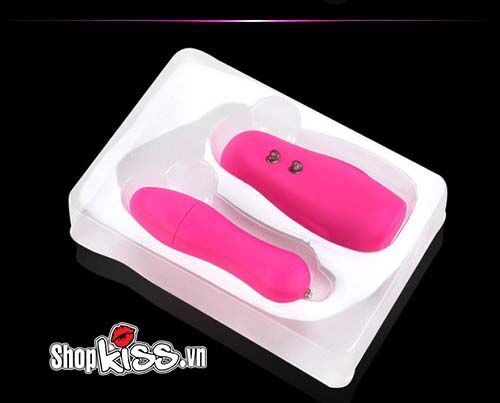 Trứng rung điều khiển xa Bullet EG26 màu hồng ngọt ngào, lựa chọn lý tưởng cho những cô nàng nữ tính và trẻ trung