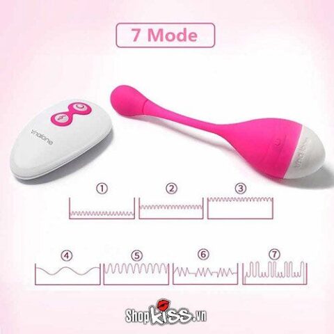 Trứng rung điều khiển từ xa Nalone Sweetie EG32 tích hợp 7 chế độ rung mạnh mẽ khác nhau