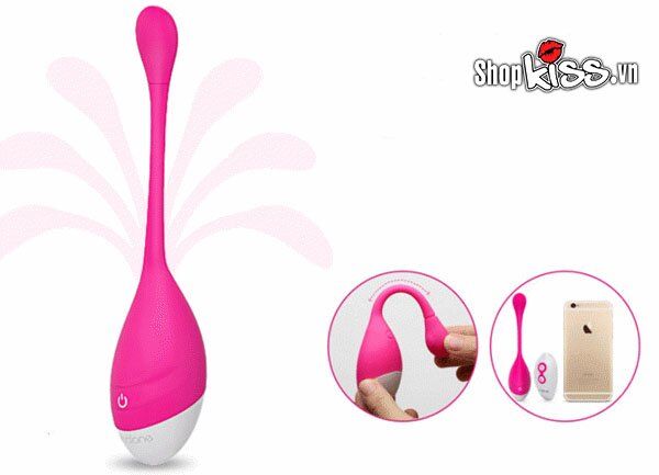 Trứng rung điều khiển xa Nalone Sweetie EG32 được làm từ chất liệu silicon y tế an toàn cho da