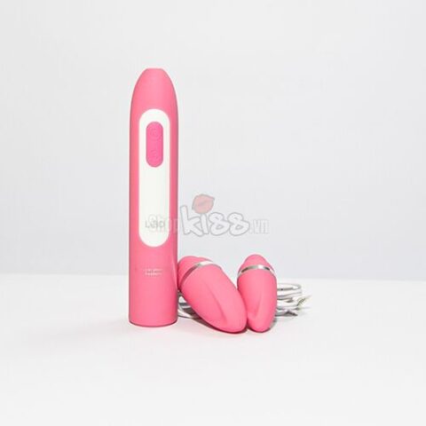 Trứng rung hai đầu cao cấp Libo EG36 chính hãng đi kèm bộ điều khiển và cáp sạc USB