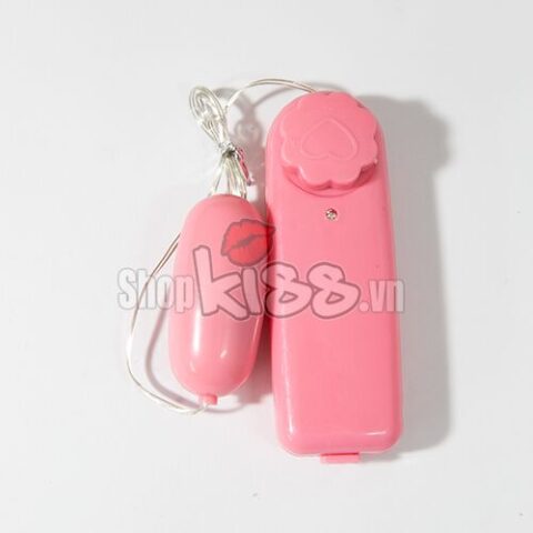 Hình ảnh trứng rung hồng đơn DC04B trên nền trắng, làm nổi bật sản phẩm như một giải pháp giá rẻ tại TP. Hồ Chí Minh cho nhu cầu tự sướng của phụ nữ.