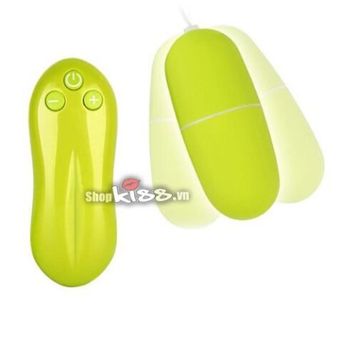 Trứng rung không dây EG20 màu xanh dương với các chế độ rung đa dạng kích thích điểm G mạnh mẽ.