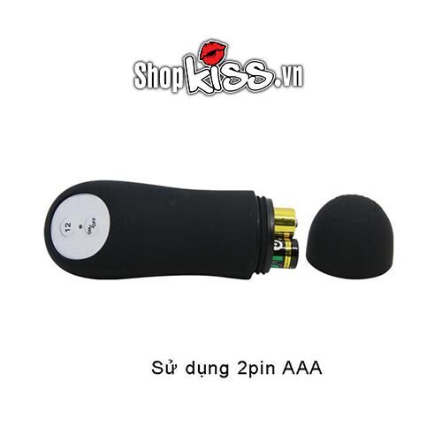 Trứng rung HM02 sử dụng pin AAA tiện lợi dễ thay thế
