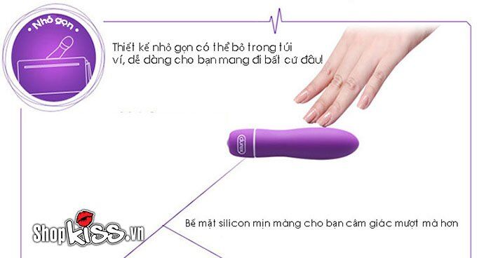 Trứng rung mini đa tần số Durex S-VIBE làm từ silicone y tế cao cấp an toàn