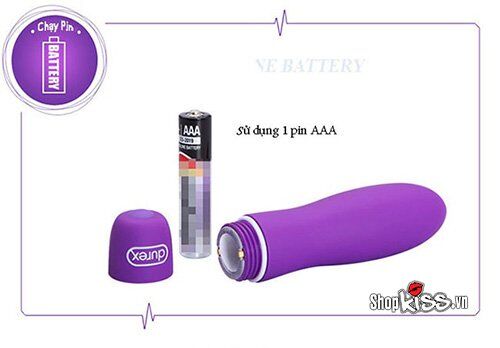 Trứng rung mini đa tần số Durex S-VIBE sử dụng pin AAA dễ thay thế