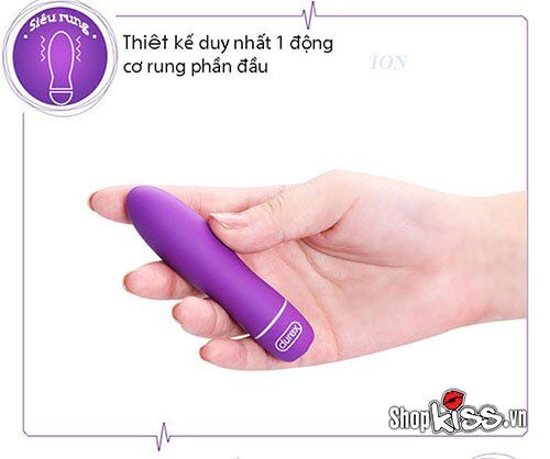 Trứng rung mini đa tần số Durex S-VIBE mang đến trải nghiệm rung động tuyệt vời
