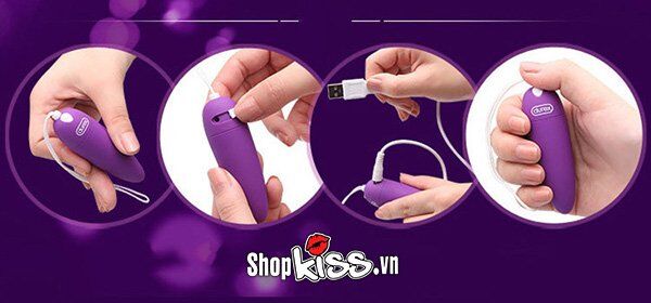 Hướng dẫn sạc pin cho trứng rung Durex S-Vibe MS25D