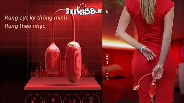 Cặp đôi đồng tính nữ sử dụng trứng rung Svakom MUSE DC89X tăng cường khoái cảm