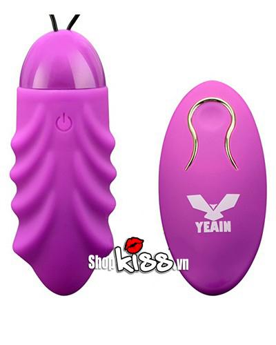 Trứng rung Yeain Sakura EG06A màu tím quyến rũ mang lại khoái cảm mãnh liệt